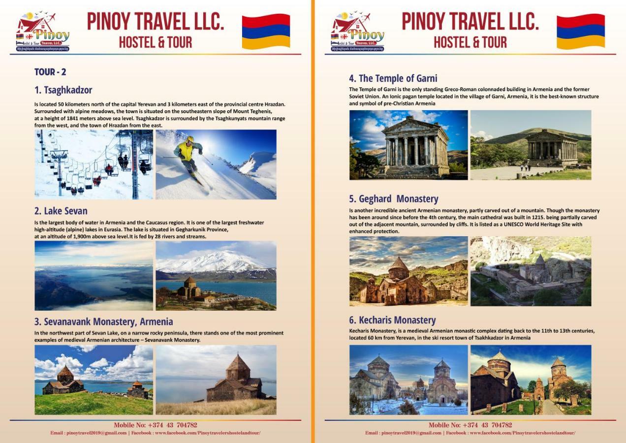 Pinoy Travel Hostel & Tours Yerevan Armenia Exterior photo